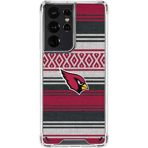 NFL Arizona Cardinals Trailblazer Galaxy S21 Ultra 5G Clear Case