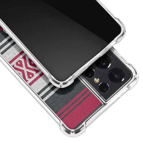 NFL Arizona Cardinals Trailblazer Galaxy S21 Ultra 5G Clear Case