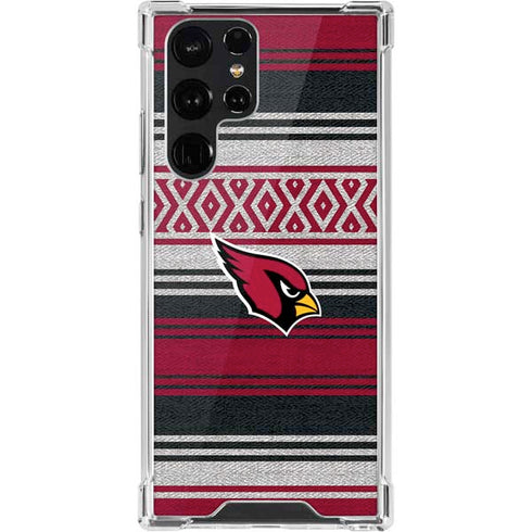 NFL Arizona Cardinals Trailblazer Galaxy S22 Ultra Clear Case