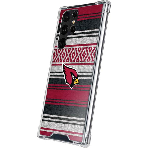 NFL Arizona Cardinals Trailblazer Galaxy S22 Ultra Clear Case