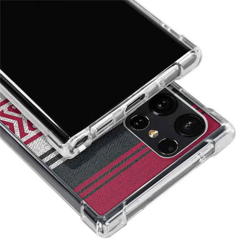 NFL Arizona Cardinals Trailblazer Galaxy S22 Ultra Clear Case