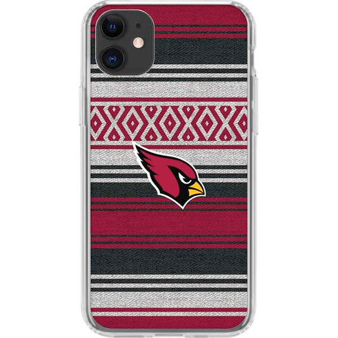 NFL Arizona Cardinals Trailblazer iPhone 11 Clear Case