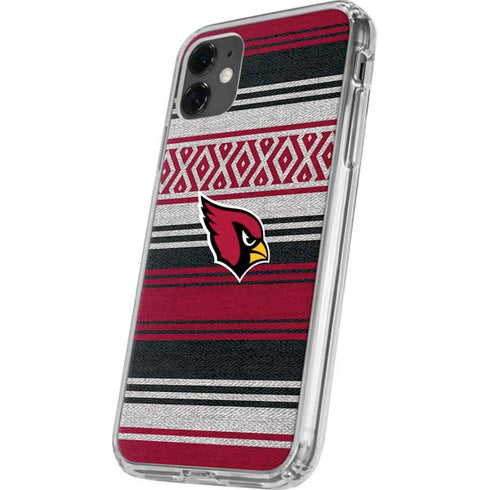 NFL Arizona Cardinals Trailblazer iPhone 11 Clear Case