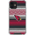 NFL Arizona Cardinals Trailblazer iPhone 12 Clear Case