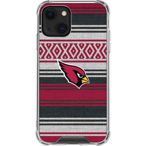 NFL Arizona Cardinals Trailblazer iPhone 13 Mini Clear Case