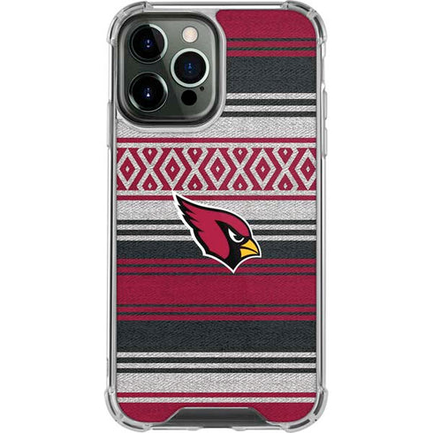 NFL Arizona Cardinals Trailblazer iPhone 13 Pro Max Clear Case
