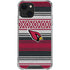 NFL Arizona Cardinals Trailblazer iPhone 14 Clear Case