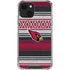NFL Arizona Cardinals Trailblazer iPhone 15 Plus Clear Case