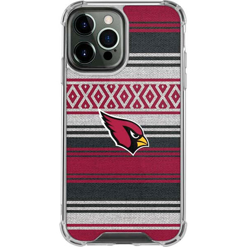 NFL Arizona Cardinals Trailblazer iPhone 15 Pro Max Clear Case