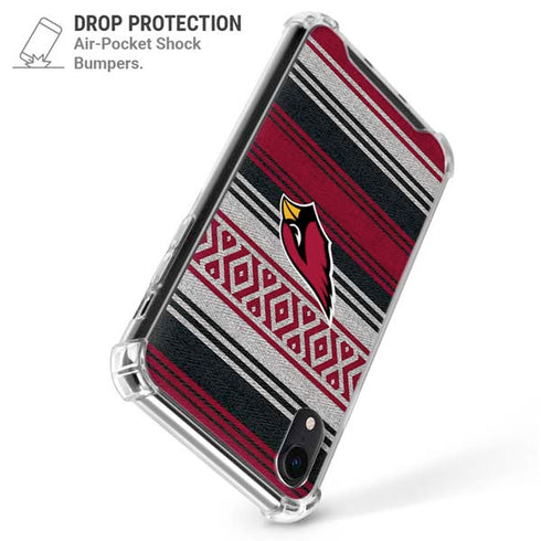 NFL Arizona Cardinals Trailblazer iPhone XR Clear Case