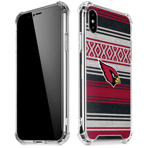 NFL Arizona Cardinals Trailblazer iPhone XS Max Clear Case