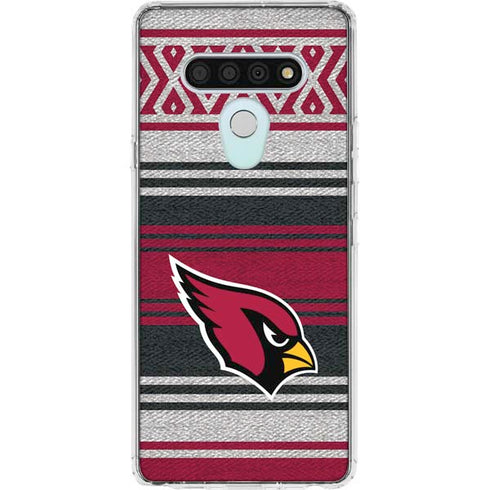 NFL Arizona Cardinals Trailblazer LG Stylo 6 Clear Case