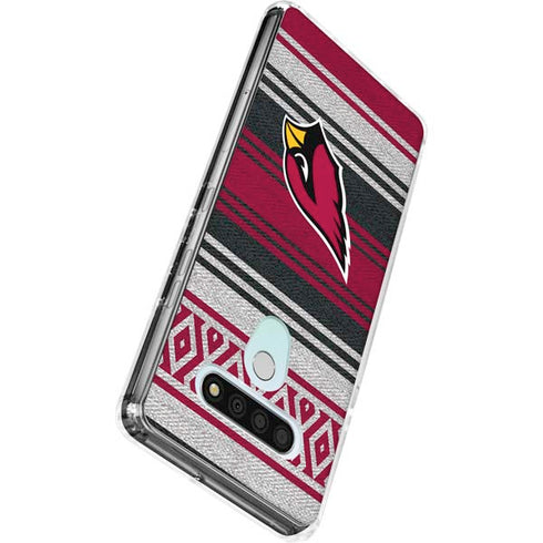 NFL Arizona Cardinals Trailblazer LG Stylo 6 Clear Case