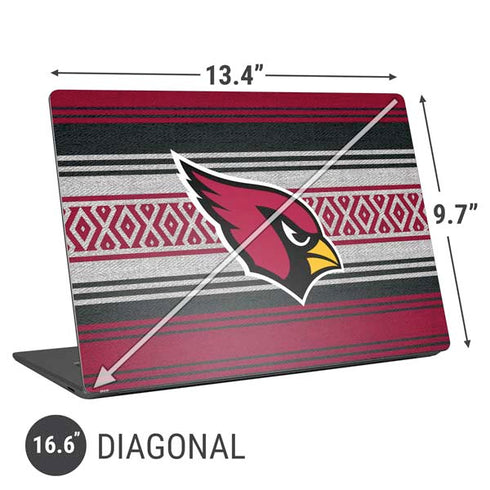 NFL Arizona Cardinals Trailblazer Universal Laptop 16.6in (13.4 x 9.7in) Skin