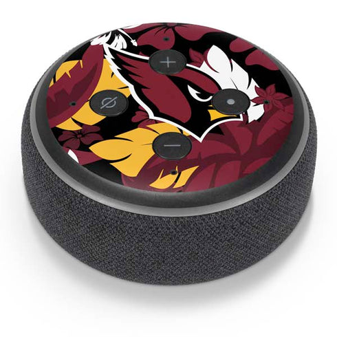 NFL Arizona Cardinals Tropical Print Amazon Echo Dot Skin