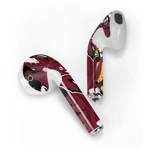 NFL Arizona Cardinals Tropical Print Apple AirPods Skin