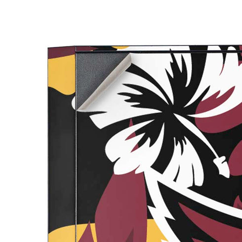 NFL Arizona Cardinals Tropical Print Corsair 4000D Tempered Glass Mid-Tower ATX Case Skin