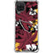 NFL Arizona Cardinals Tropical Print Galaxy A12 Clear Case