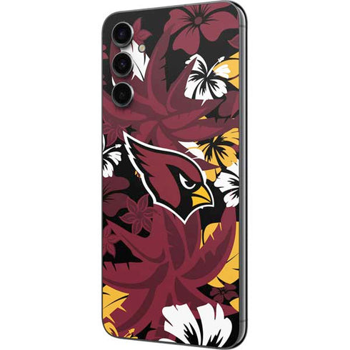 NFL Arizona Cardinals Tropical Print Galaxy A14 5G Skin