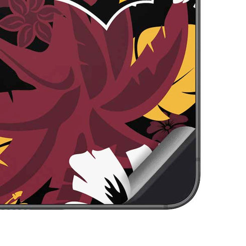NFL Arizona Cardinals Tropical Print Galaxy A14 5G Skin
