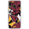 NFL Arizona Cardinals Tropical Print Galaxy A20 Clear Case