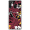 NFL Arizona Cardinals Tropical Print Galaxy A21 Clear Case