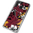 NFL Arizona Cardinals Tropical Print Galaxy A21 Clear Case