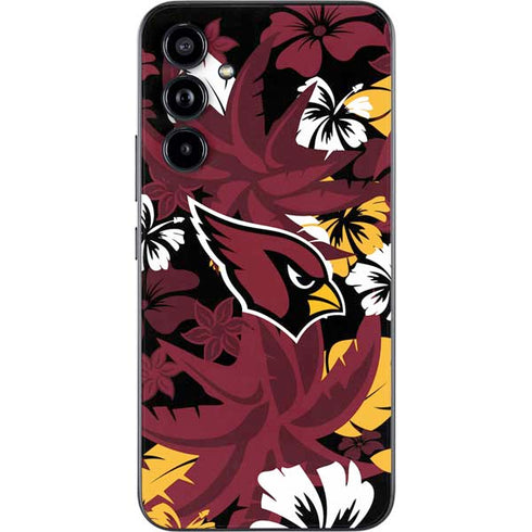 NFL Arizona Cardinals Tropical Print Galaxy A54 5G Skin