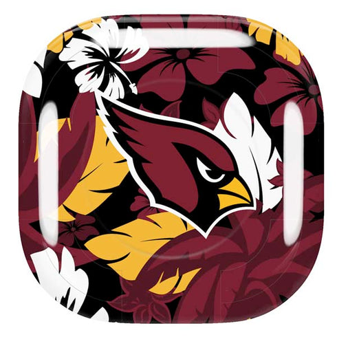NFL Arizona Cardinals Tropical Print Galaxy Buds Pro Skin