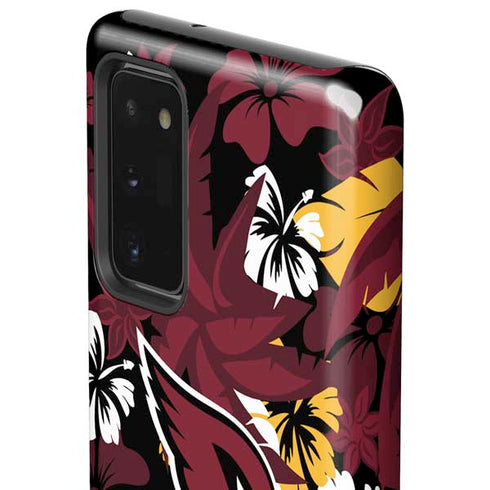 NFL Arizona Cardinals Tropical Print Galaxy Note20 5G Pro Case