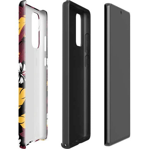 NFL Arizona Cardinals Tropical Print Galaxy Note20 5G Pro Case
