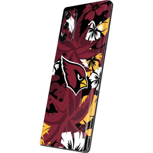 NFL Arizona Cardinals Tropical Print Galaxy Note20 5G Skin