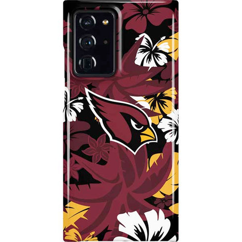 NFL Arizona Cardinals Tropical Print Galaxy Note20 Ultra 5G Lite Case