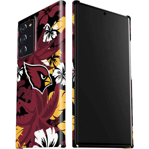 NFL Arizona Cardinals Tropical Print Galaxy Note20 Ultra 5G Lite Case