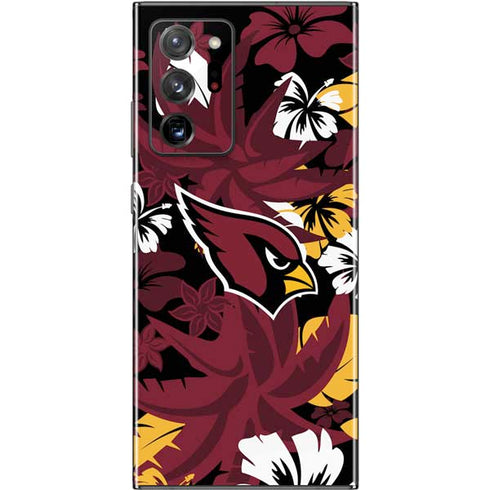 NFL Arizona Cardinals Tropical Print Galaxy Note20 Ultra 5G Skin