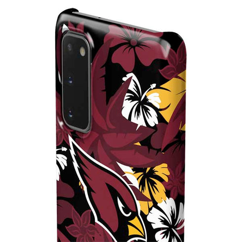 NFL Arizona Cardinals Tropical Print Galaxy S20 Lite Case