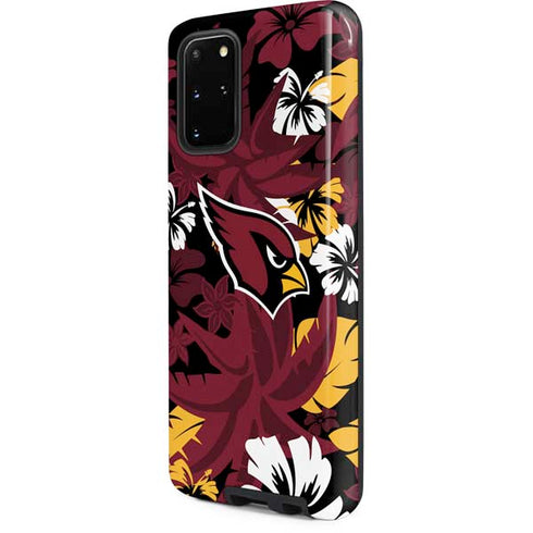 NFL Arizona Cardinals Tropical Print Galaxy S20 Plus Pro Case