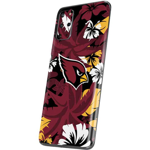 NFL Arizona Cardinals Tropical Print Galaxy S20 Plus Skin