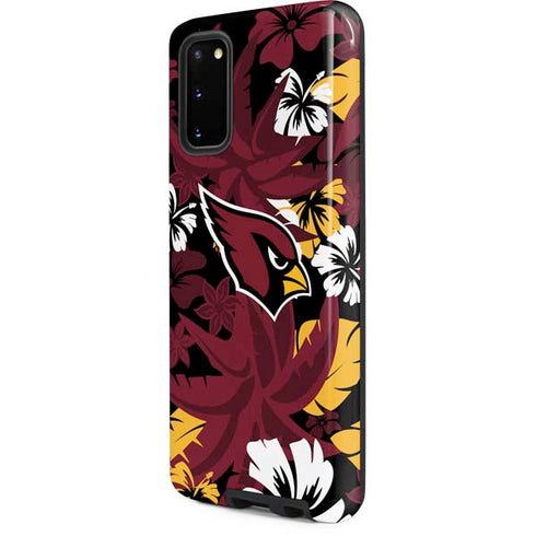 NFL Arizona Cardinals Tropical Print Galaxy S20 Pro Case