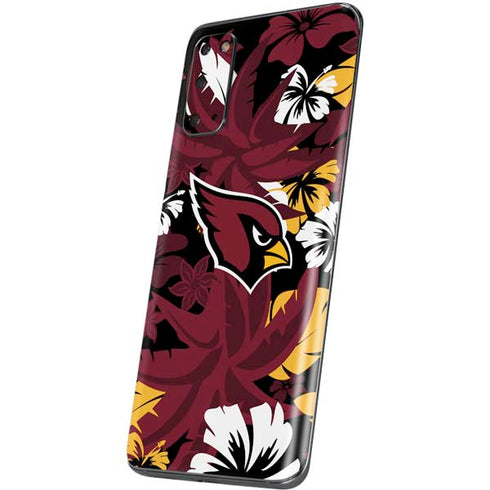 NFL Arizona Cardinals Tropical Print Galaxy S20 Skin