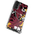 NFL Arizona Cardinals Tropical Print Galaxy S21 Plus 5G Clear Case