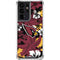NFL Arizona Cardinals Tropical Print Galaxy S21 Ultra 5G Clear Case