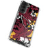NFL Arizona Cardinals Tropical Print Galaxy S22 Plus Clear Case