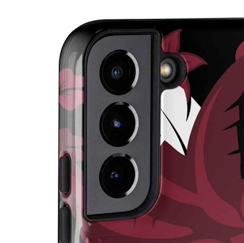 NFL Arizona Cardinals Tropical Print Galaxy S22 Pro Case