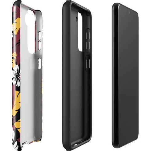 NFL Arizona Cardinals Tropical Print Galaxy S22 Pro Case