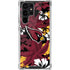 NFL Arizona Cardinals Tropical Print Galaxy S22 Ultra Clear Case