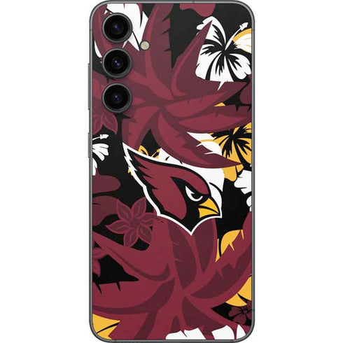 NFL Arizona Cardinals Tropical Print Galaxy S23 FE Skin