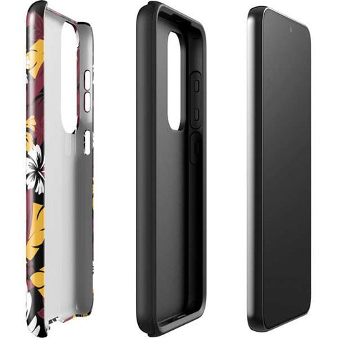 NFL Arizona Cardinals Tropical Print Galaxy S23 Plus Pro Case
