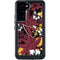 NFL Arizona Cardinals Tropical Print Galaxy S23 Plus Waterproof Case