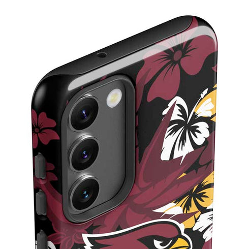 NFL Arizona Cardinals Tropical Print Galaxy S23 Pro Case